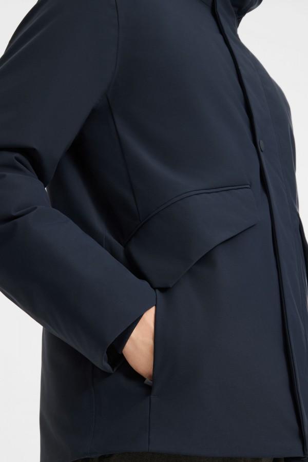 Afbeelding van NOUHA Dark Navy Heren Jack - Softshell - Elvine